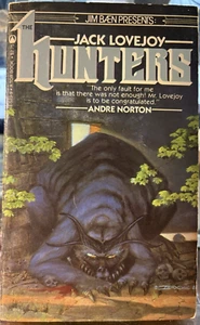 The Hunters by Jack Lovejoy PB 1st Tor (1982) VG VINTAGE - Picture 1 of 5