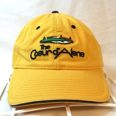 Gorra verde flotante The Coeur d’Alene Golf Resort IDAHO ID gancho correa Foto 1 de 4