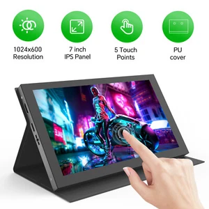 HDMI Raspberry Pi Screen Small 7inch Touchscreen Portable Monitor Gaming Display - Picture 1 of 13