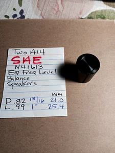 📈 SAE ❤️ N41613 EQ FREQ BALANCE SPEAKERS KNOB ❤️ TWO A14 INTEGRATED AMPLIFIER - Picture 1 of 6
