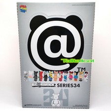 Medicom 100% Be@rbrick Series 34 Full box ( Case of 24pcs. ) Bearbrick S34