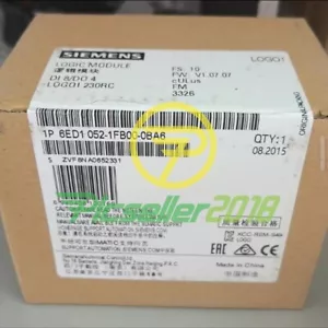 1PC NEW Siemens 6ED1 052-1FB00-0BA6 LOGO 230RC 6ED1052-1FB00-0BA6 - Picture 1 of 1
