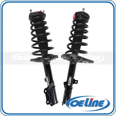 2x Rear Quick Complete Struts Coil Springs w/ Mounts for 2007-2011 Toyota Camry - Imagem 1 de 4