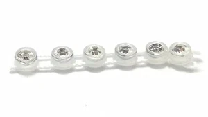 1 mt. PASSAMANERIA STRASS BASE TRASP-STRASS CRYSTAL ss8 - Bild 1 von 1