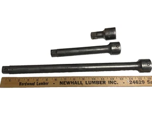 Snap On 3/4" Drive L122, L62, L32 Locking Button Extensions 16", 8", 3" Set of 3 - Bild 1 von 8