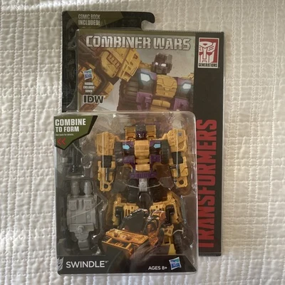 Transformers Generations Combiner Wars Deluxe Swindle Combaticon Bruticus 2015 Foto 1 de 3