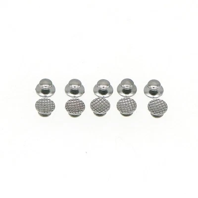 US 100 Pcs Dental Metal Orthodontic Lingual Button Bondable Round Mesh Base - Image 1 of 4
