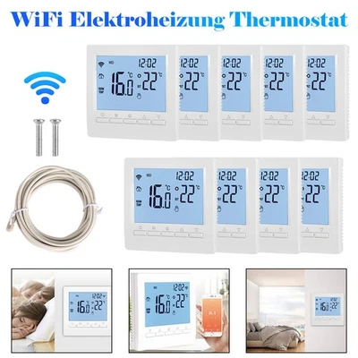 WIFI-Smart Präzise Thermostat Raumthermostat Fußbodenheizung Programmierbar APP - Bild 1 von 4