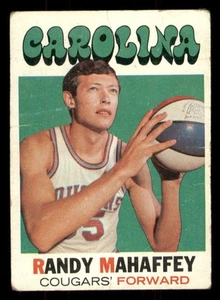 1971-72 Topps #221 Randy Mahaffey Poor Condion - Picture 1 of 2