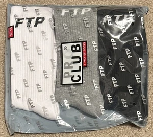 Paquete de 3 calcetines Fuckthepopulation FTP Pro Club talla 9-13 ¡ENVÍO GRATUITO! - Imagen 1 de 8