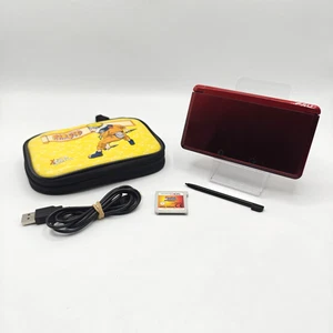 Console Nintendo 3DS Rosso Completo di Accessori Caricatore e Gioco in Regalo - Imagen 1 de 15