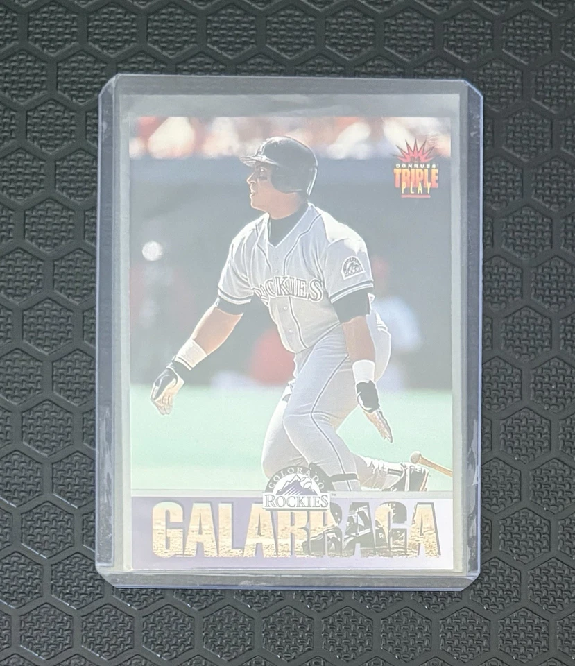 1994 Donruss Triple Play Andres Galarraga #223 Colorado Rockies - Image 1 of 3