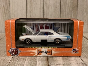 M2 Machines Detroit Muscle 1970 Dodge Super Bee 383 White 1:64 Die Cast Car - Picture 1 of 6