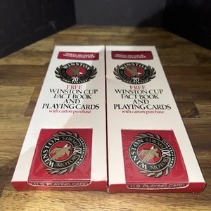 Tarjetas de juego Winston Motor Sports 20 aniversario nuevas selladas x2 - Imagen 1 de 2