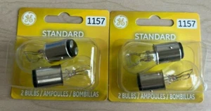 4X GE 1157 Bombilla Transparente 12V Coche Auto Giro Parada Freno Señal Lámpara Trasera Nueva - Imagen 1 de 2