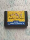 Sega Mega Drive the Ren and Stimpy Show Stimpy's Invention Game Only EUR Vers