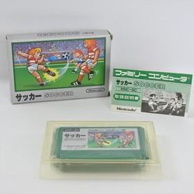 SOCCER Silver box HVC-SC Famicom Nintendo 2370 fc