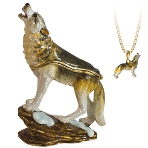Secrets Trinket Box - Wolf - Picture 1 of 1