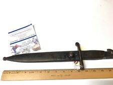 Spanish Bolo Knife Bayonet W/Scabbard Model 1941 Fabrica Nationale de Toledo WW2