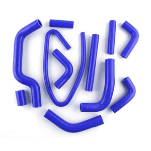 For DUCATI MONSTER S4 2001-2003 Silicone Radiator Coolant 3ply Hose Kits Blue - Bild 1 von 12