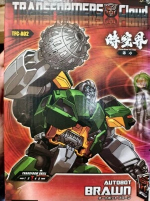 Transformers Cloud TFC-A02 Brawn e-Hobby esclusivo giocattolo action figure T... - Immagine 1 di 4