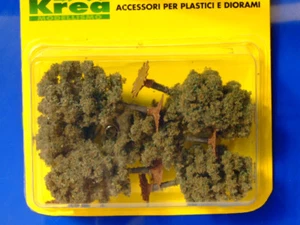  Alberi per modellismo verde scuro 6 pz. H.cm. 6,5 HO-1:87  Krea - Imagen 1 de 1