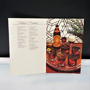 Kahlua Rezeptheft Kochbuch 1986 Taschenbuch MÄNGEL Der Einband fehlt - Bild 1 von 7