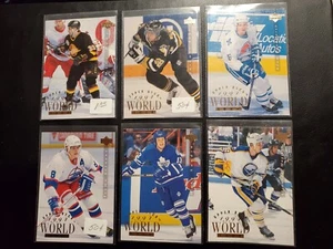 1995 Upper Deck " 94 World Tour " Lot of 6 JAGR - SELANNE + EXC L@@K! - Bild 1 von 2