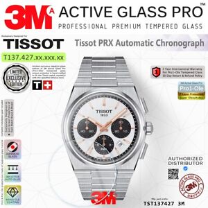 Explosion-proof TISSOT PRX Automatic Chronograph T137.427.xx - 3M Active Glass