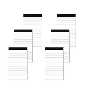6 Pcs Note Pads Refills 3 x 5 inches Memo Small Notebook Writing Pads with 30... - Picture 1 of 6