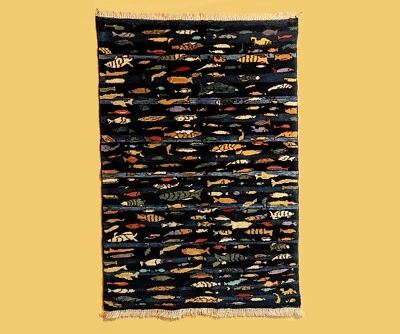 Ковер ручной вязки натуральный краситель народное искусство узловатый из Турции - Изображение 1 из 4