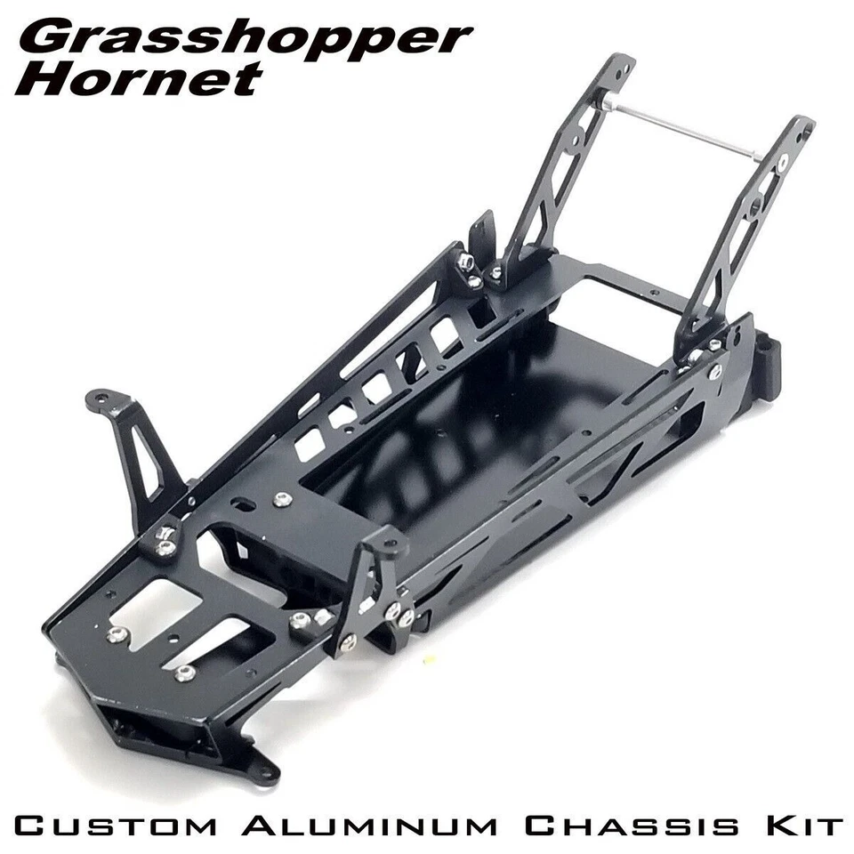 Aluminum Chassis Frame Kit Für Tamiya Grasshopper Hornet Upgrades 1/10 Buggy - Bild 1 von 4