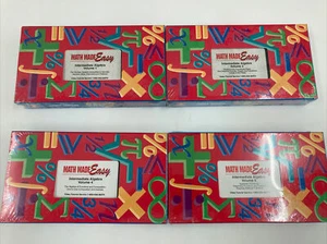 Math Made Easy VHS Intermediate Algebra Series Volumes 1, 2, 4, 5 - Picture 1 of 5