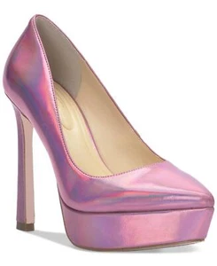 Jessica Simpson Womens Jariah Pumps Shoes Light Pink Iridescent Size 11M NIB - Picture 1 of 1