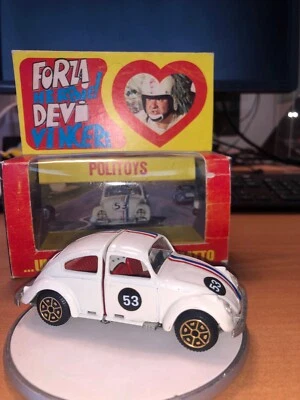 HERBIE IL MAGGIOLINO TUTTO MATTO- POLITOYS N. W2 ITALY ANNI 70 - Immagine 1 di 4