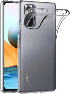 GÉNÉRIQUE Pour XiaoMi RedMi note 10 pro/MAX Coque arrière ultra gel silicone TRANSPARENT
