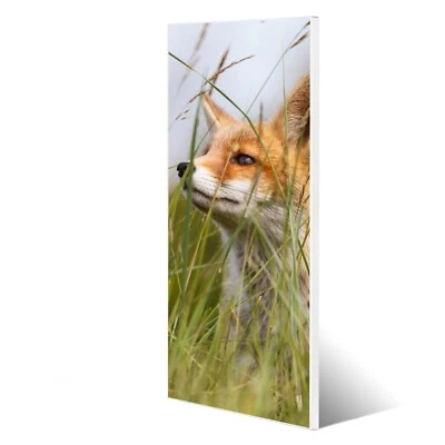 banjado Magnettafel 30x75cm Memoboard Metall Pinnwand Küche Fuchs magnetisch - Bild 1 von 4