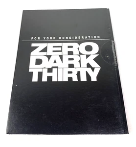 Zero Dark Thirty DVD Movie Promo Screener FYC Oscar 2012 Jessica Chastain - Picture 1 of 12
