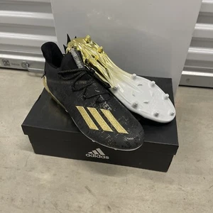 Adidas Adizero Young King Football Cleats Black Gold FW4107 Men's Size 15 NEW - Picture 1 of 8