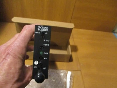 BLONDER TONGUE MICM-45D CHANNEL 5 CONVERTER PART#MICM-45D, USED - Image 1 of 4