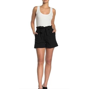 Neu mit Etikett Good Luck Gem Damengröße XL schwarz Texter Gürtel Shorts Taschen - Bild 1 von 5