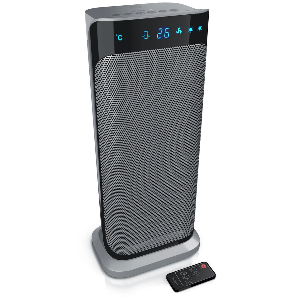 Brandson Keramik Heizlüfter Heater Heiztower 2000W Oszillation Fernbedienung