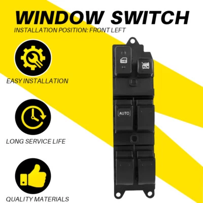 Interruptor maestro ventana eléctrica 84820-32150 para Toyota Corolla Camry Tercel 4Runner H Foto 1 de 4