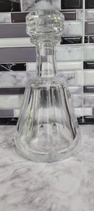 Decantador de licor de cristal vintage Baccarat Francia patrón Talleyrand - Imagen 1 de 3