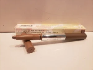 Clinique High Impact Shadow Play Eyeshadow & Eye Definer #06 Double Latte - Picture 1 of 1