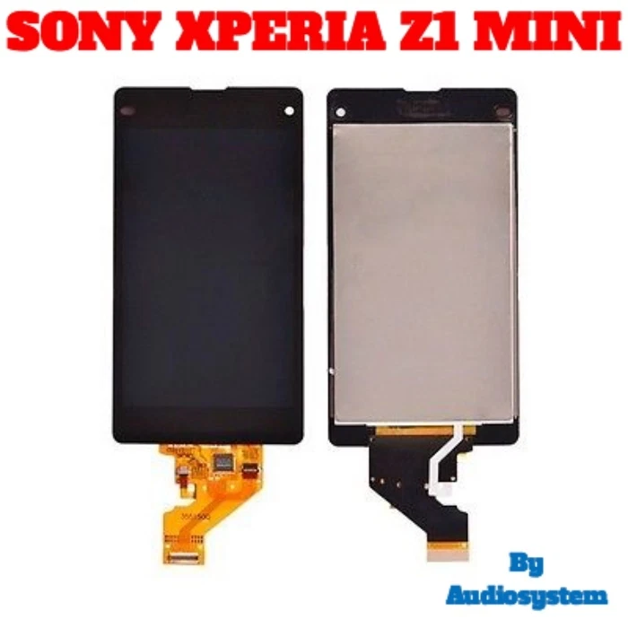 P1 DISPLAY + TOUCHSCREEN per SONY XPERIA Z1 MINI COMPACT NERO DISPLAY D5503 M51W - Bild 1 von 1