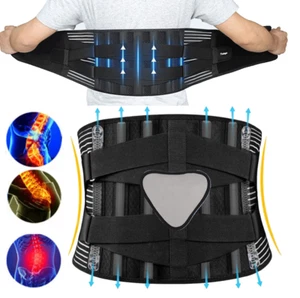 Rückenbandage Atmungsaktiver Rücken Stützgürtel Lendenwirbelstütze Pain Relief - Bild 1 von 15