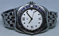 CERRUTI Sapphire Crystal Stainless Steel Men's Swiss Diver Watch ETA 955.112