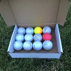 Dozen Used Golf Balls (Titleist, Callaway, TaylorMade, and Vice) - Picture 1 of 2