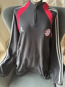 ADIDAS BAYERN MUNICH FLEECE Gr. 6 (XL ) Sport SWEATSHIRT Hood Fitness - Bild 1 von 6